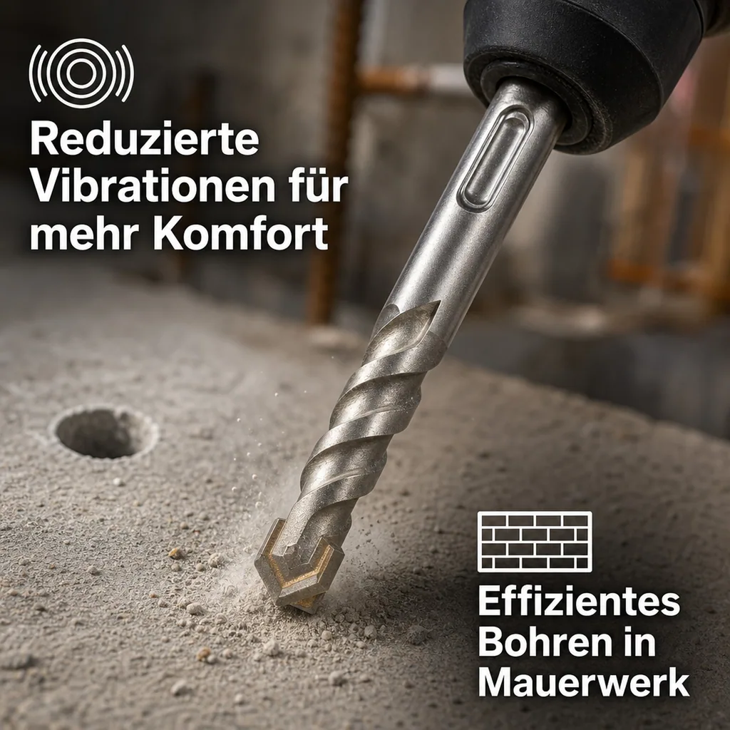 Hammerbohrer SDS Plus, 14mm, 600mm, 4 Schneider, Betonbohrer