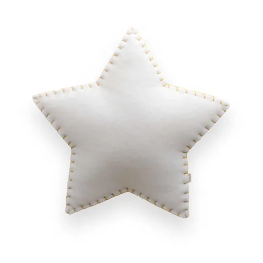 Buokids Softlampe Nachtlicht/Wandlampe Stern, Ausführung: Schnur & Stecker; Farbe der Naht: gelb