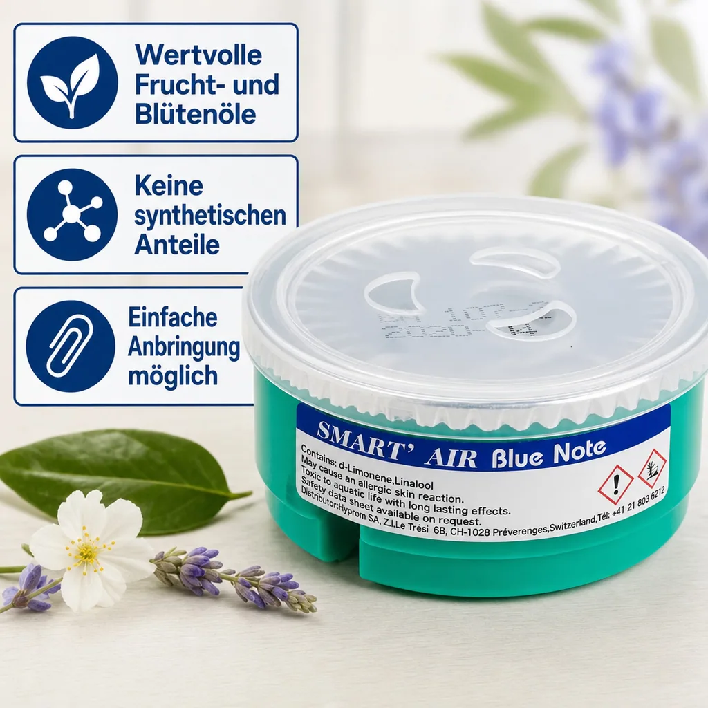 Duftgel für Lufterfrischer - Duftnote Blue Note