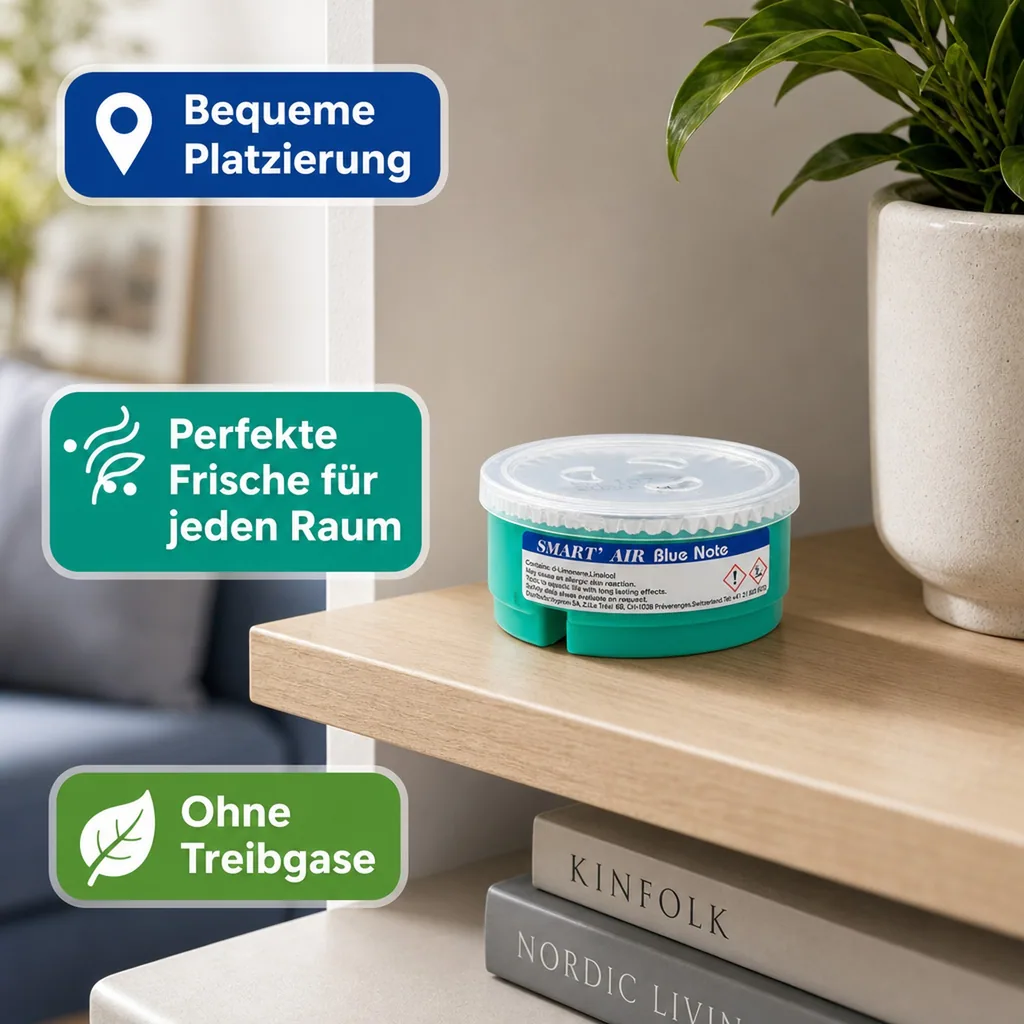 Duftgel für Lufterfrischer - Duftnote Blue Note