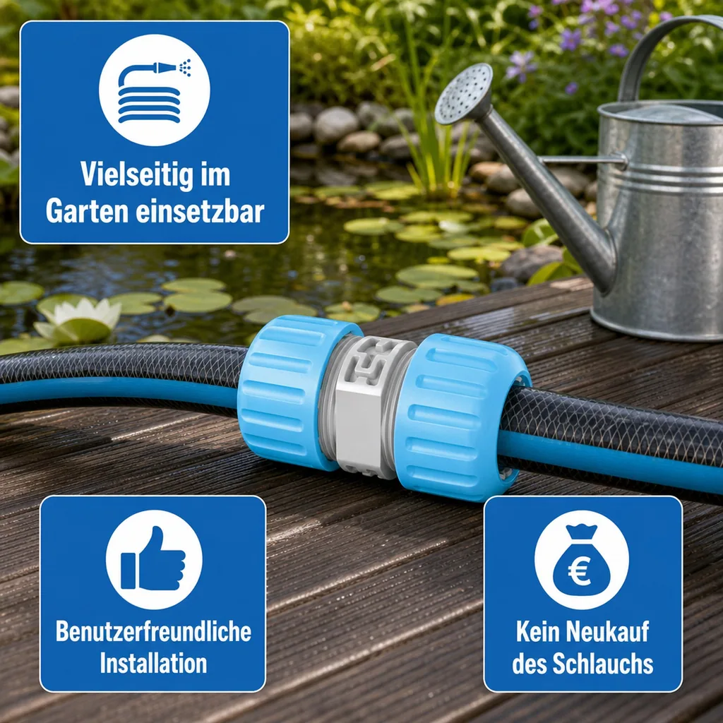 3/4 Zoll Schlauchverbinder, 1 Zoll, Schlauch Reparaturstück