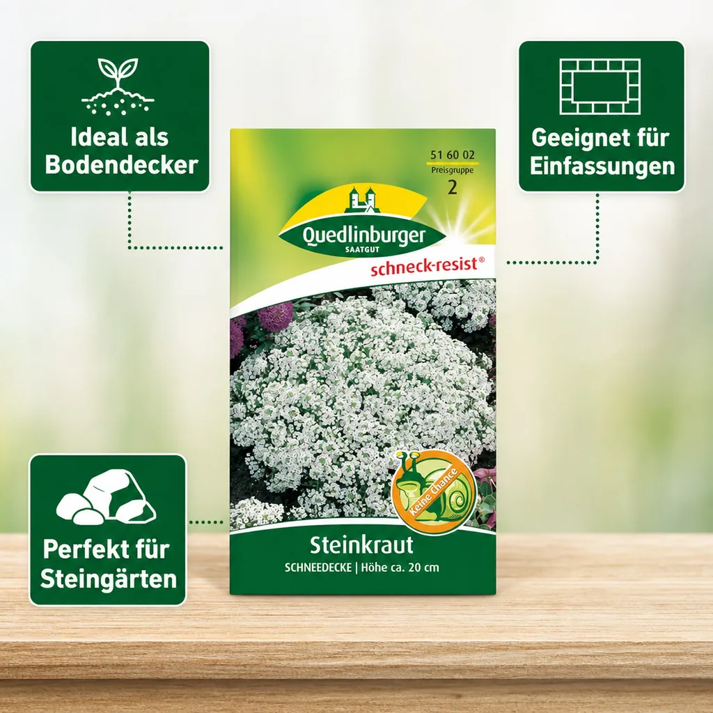 Steinkraut Schneedecke, Bodendecker, Duftend