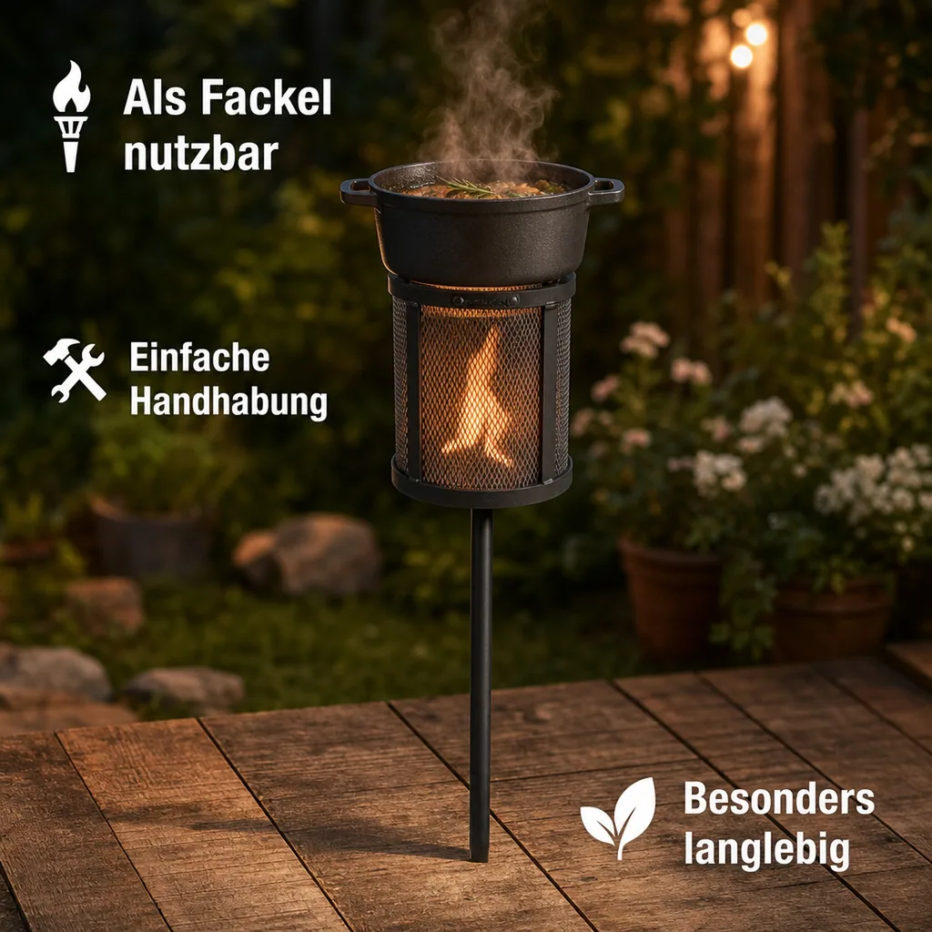 Feuerkorb, Schwedenfeuer, Feuerkorb Garten, Feuerstelle