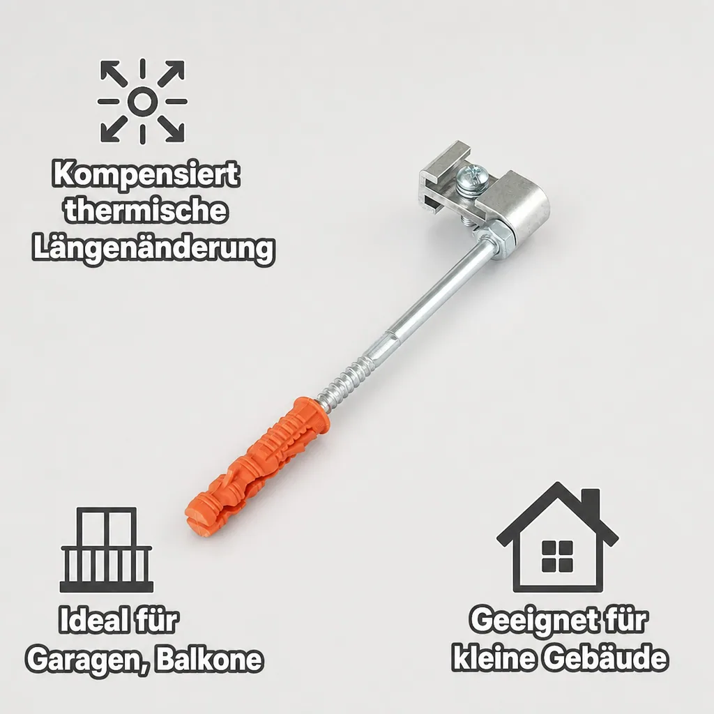 Haken für PVC-Bügel (Metall) 250mm