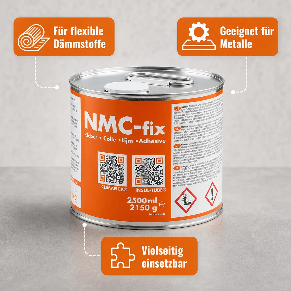 Kontaktkleber, Dämmstoff, Metall, 2500ml