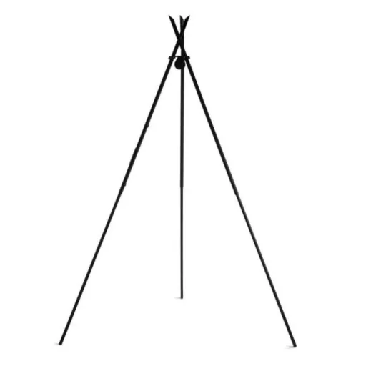 Schwenkgrill mit Dreibein, Gartengrill, 210 cm, Grillrost 70 cm, Naturstahl