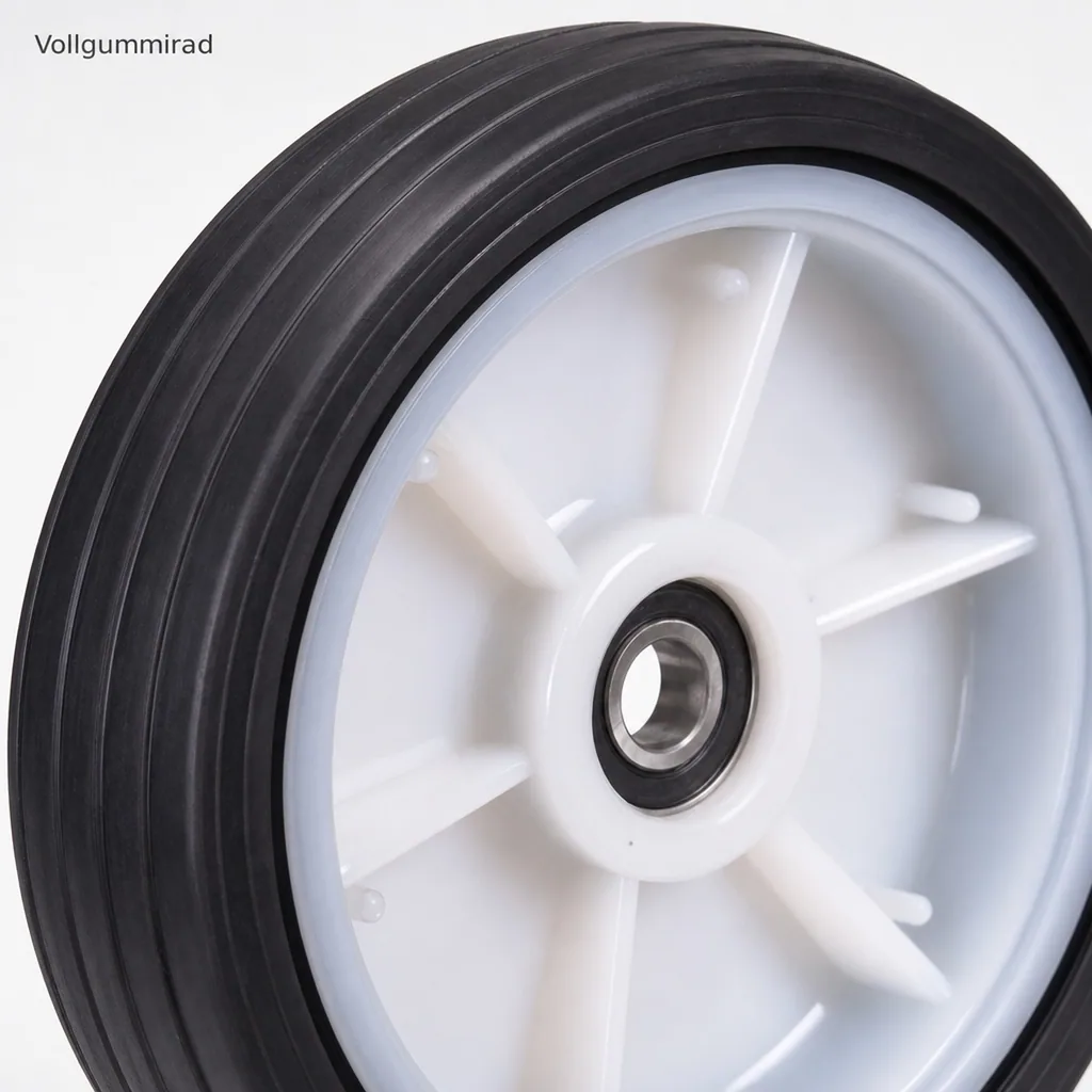 Vollgummirad 260 x 65 mm für Transportkarren