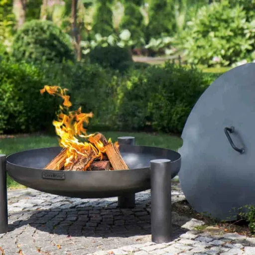 Feuerschale 70 cm, Stahl PALMA, Garten & Terrasse