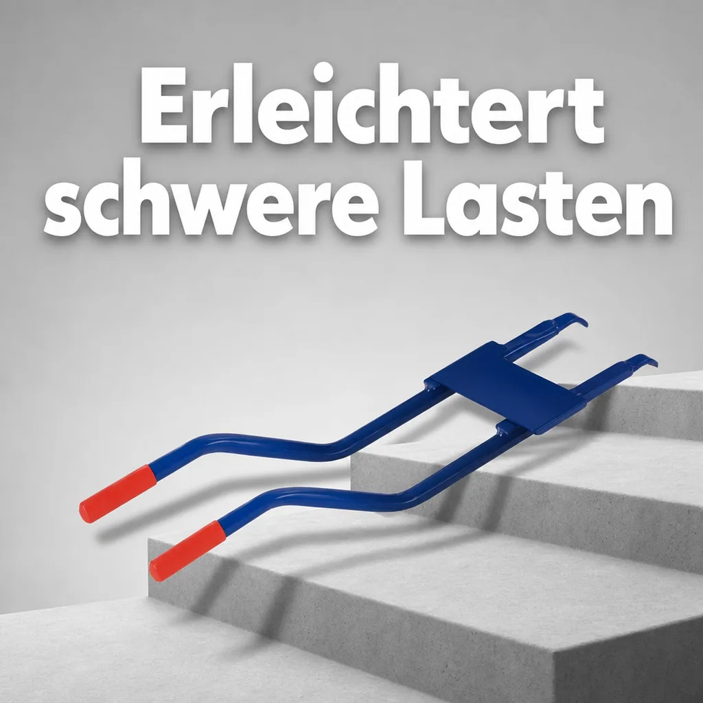 Treppentransportkarre, Tragholm für Gerätekarre, Treppenkarre