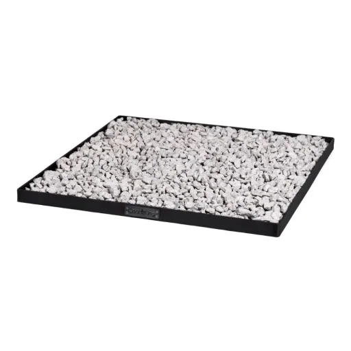 Feuerstelle Bodenplatte, quadratische Feuerschalenbasis 100x100 cm
