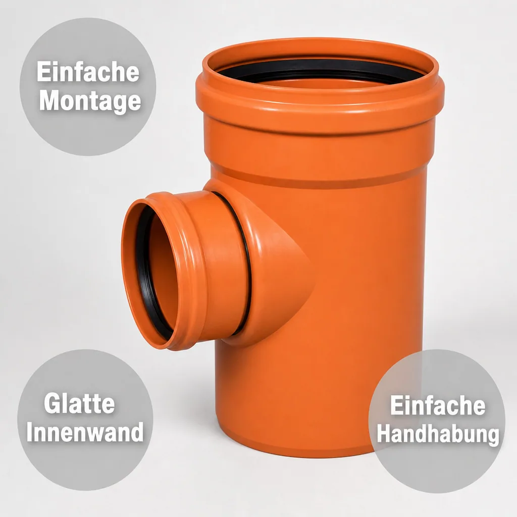 KGEA Abzweig DN/OD 315/200   87 Grad
