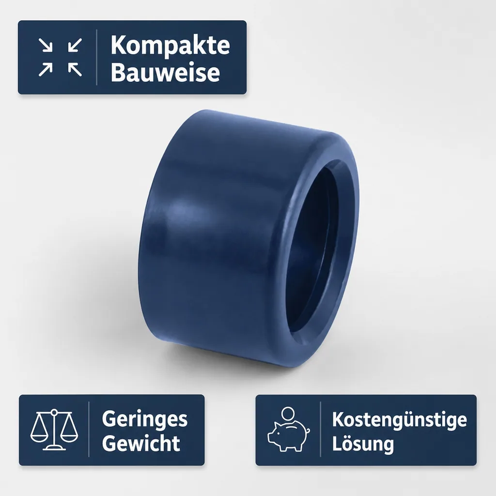 PVC Reduzierung kurz 32 x 20 mm PN16, Klebefitting