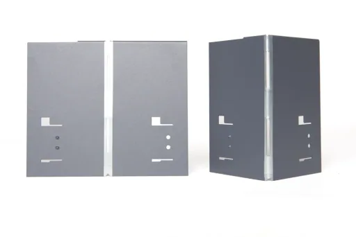 Alu/Zink Ecke für Rasenkanten Metall 13.5cm  | Rasenkanten | Beeteinfassung | Beetumrandung | Beetbegrenzungen, Color-GS: braun