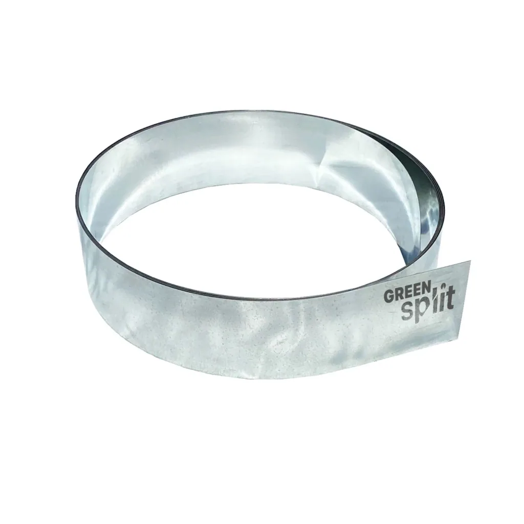 Rasenkantenband Metall Alu/Zink 15 cm x 15 Meter | Rasenkanten | Beeteinfassung | Beetumrandung | Beetbegrenzungen