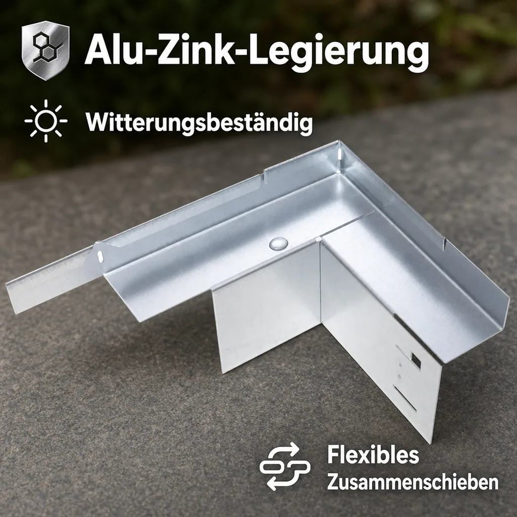 Ecke Innen für Rasenkante mit Radlauf 9,5 cm | Rasenkanten | | Mahkante | Rasenmähkante, Color-GS: ohne Farbe