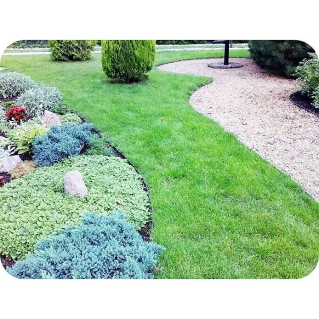 Rasenkantenband aus Kunststoff 10cm x 6m | Rasenkanten | Beeteinfassung | Beetumrandung | Beetbegrenzungen