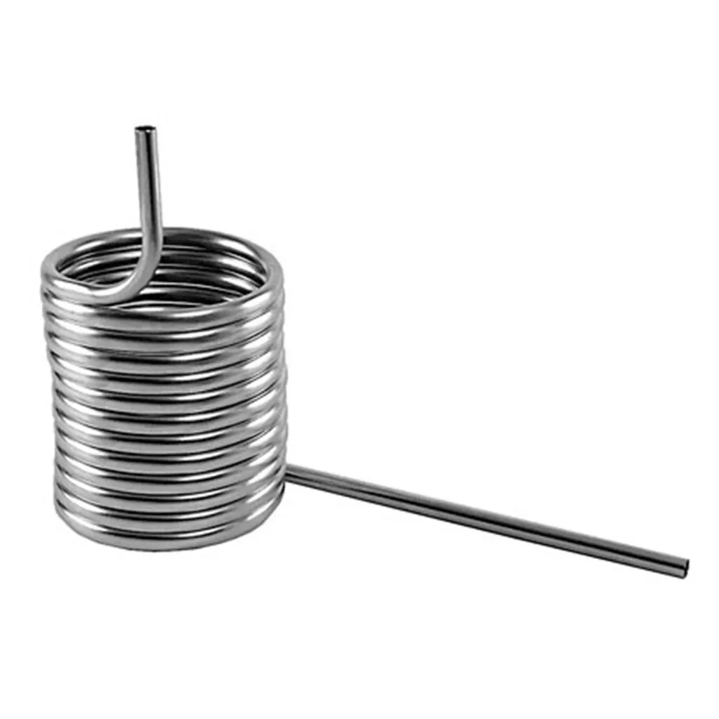 Kühlschlange, Kühlspirale, Beruhigungsschlange, CNS, d14 cm, gedreht, Ausführung: rechts-gedreht