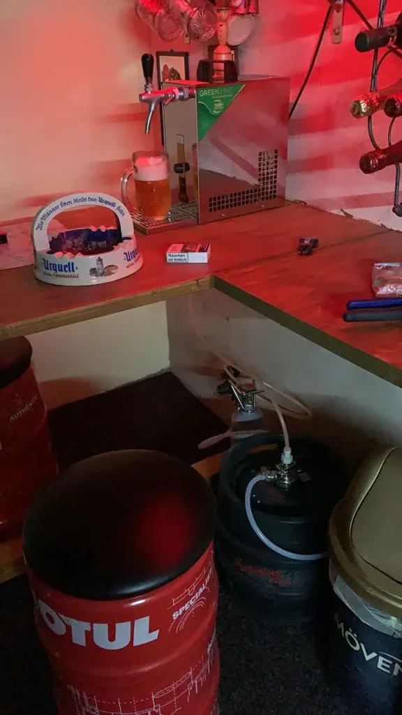 Bierzapfanlage PYGMY 25, Trockenkühler 1-Leitung, 35 l/h, umweltfreundlich