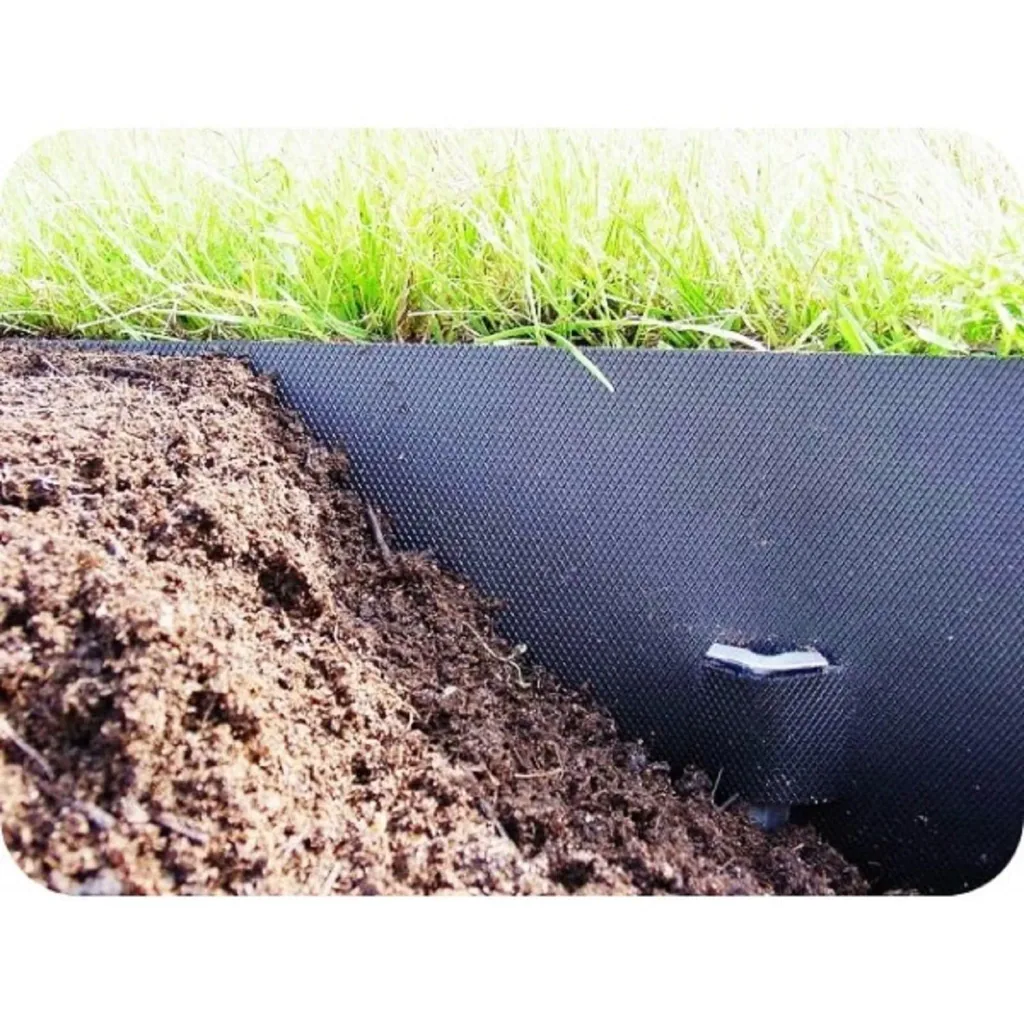5er Set Rasenkantenband aus Kunststoff 10cm hoch 30m lang | Rasenkanten | Beeteinfassung | Beetumrandung | Beetbegrenzungen