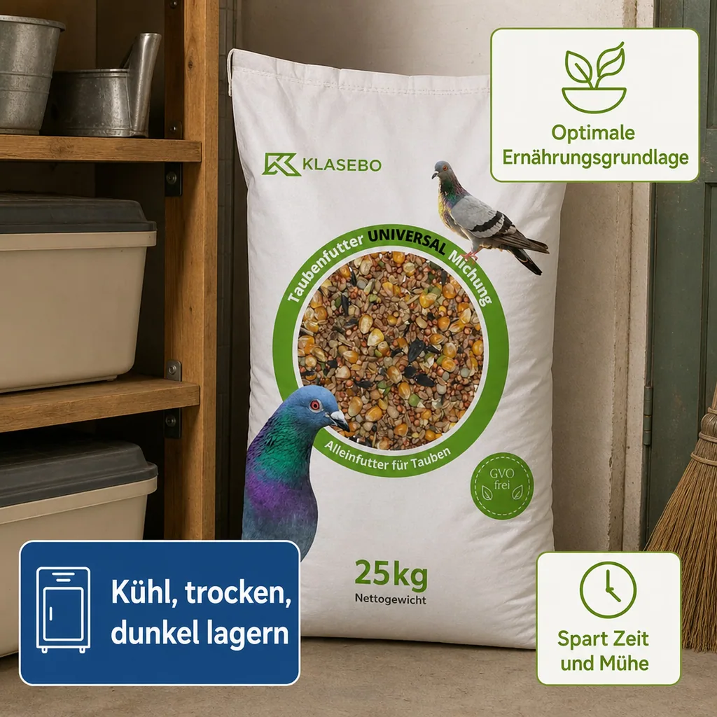 Pigeon Feed 25kg, Universal Bird Feed, Dove Food, Pigeon Mix