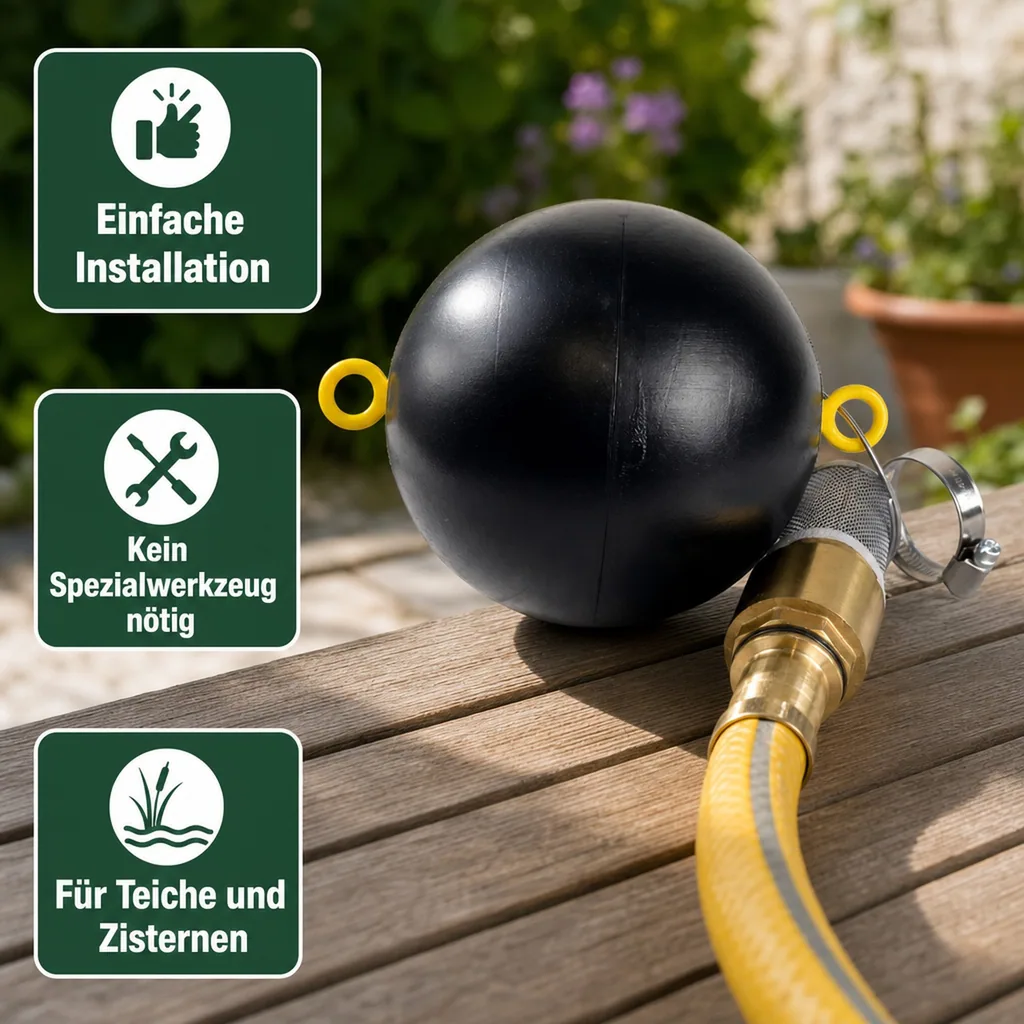 Schwimmende Entnahme, Schwimmender Ansaugfilter, Edelstahl Filter