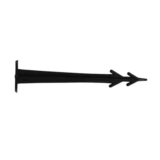Bodenanker, 10 Erdnägel, 11,5cm, Kunststoff, für Unkrautvlies