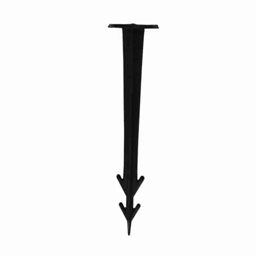 Bodenanker, 10 Erdnägel, 11,5cm, Kunststoff, für Unkrautvlies