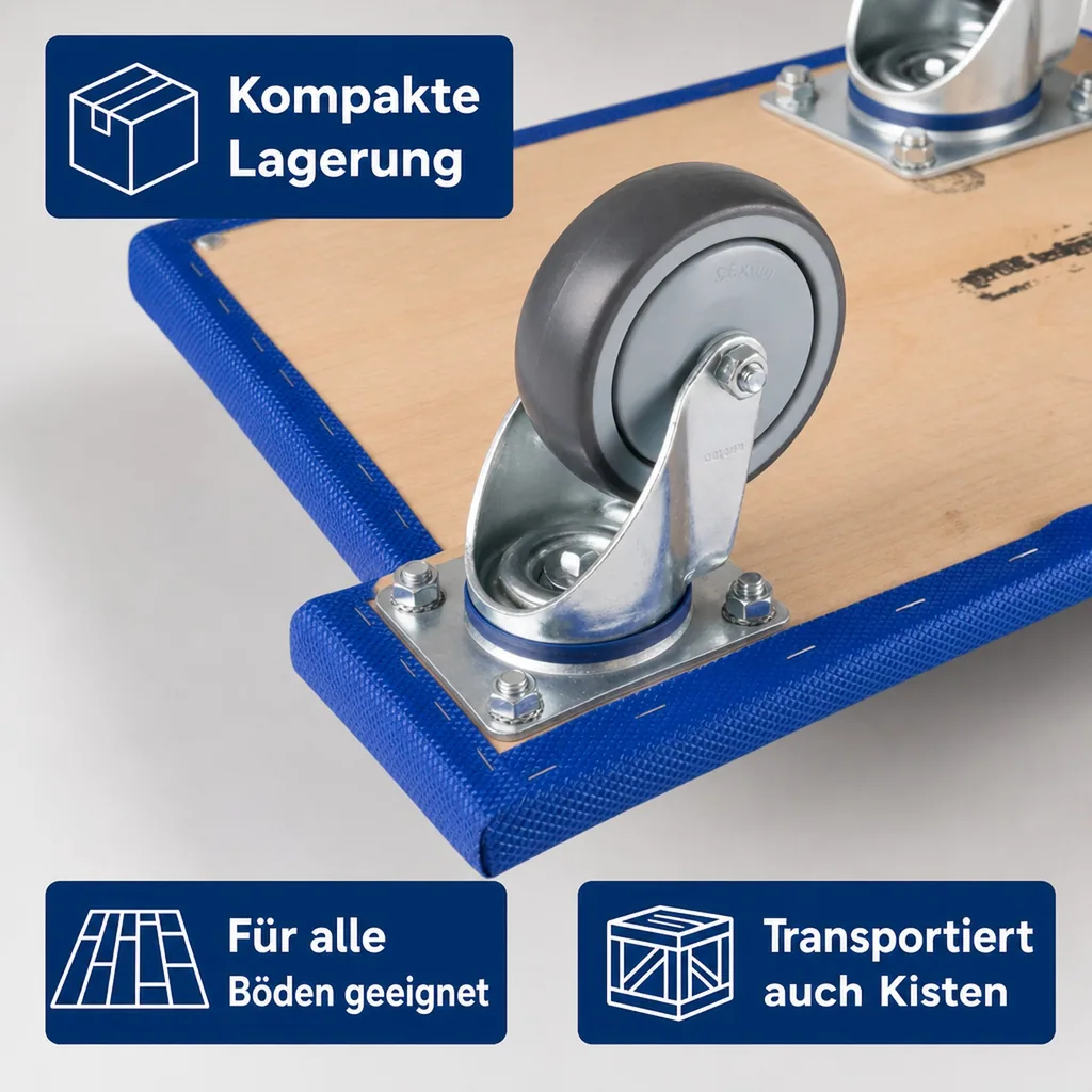 Möbelroller 300 kg, Möbelhund, Transportroller 300 kg