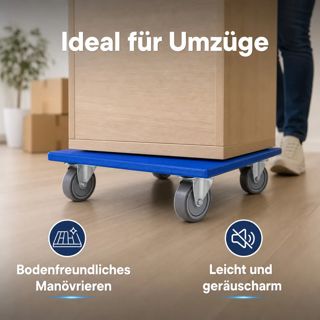 Möbelroller 300 kg, Möbelhund, Transportroller 300 kg