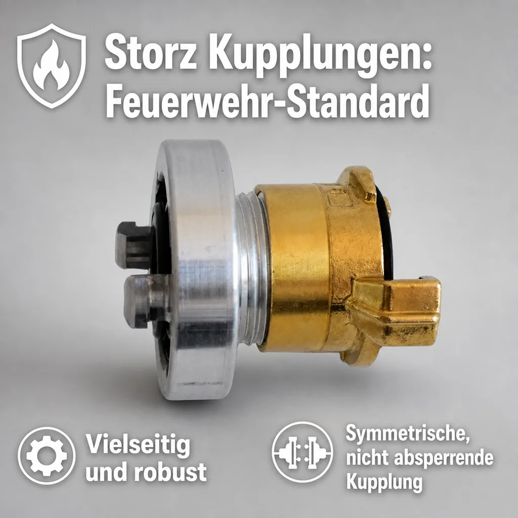 Übergang Storz D Kupplung auf  System