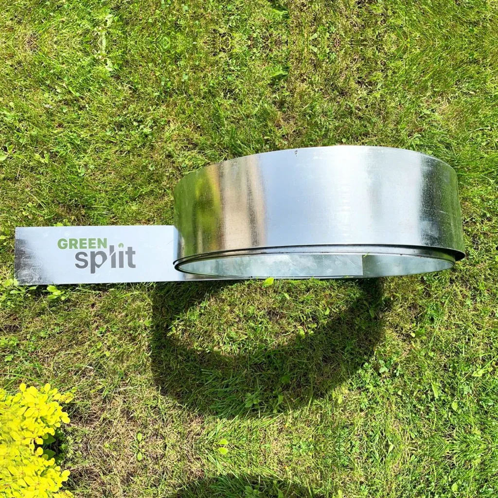 Rasenkantenband Metall Alu/Zink (Länge 10m 15m / Höhe 15cm 20cm 25cm) | Rasenkanten | Beeteinfassung | Beetumrandung | Beetbegrenzungen, Länge-GS: 10 m; Breite: 20 cm