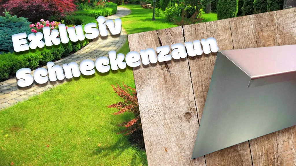 10er Set Schneckenzaun aus verzinktem Stahlblech 25cm hoch 10m lang | Schneckenblech | Schneckenschutz | Schneckenabwehr