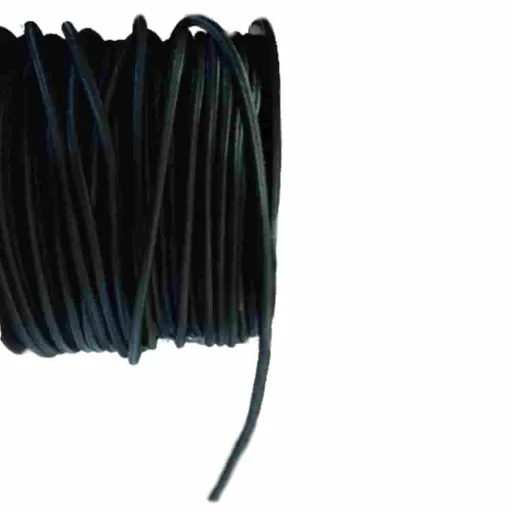 Expanderseil 8 mm, schwarz, 5 Meter, Gummiseil für Abdeckplane