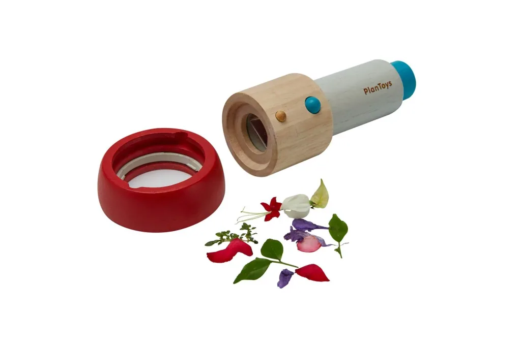 Plan Toys - Kaleidoskop, Gummibaumholz