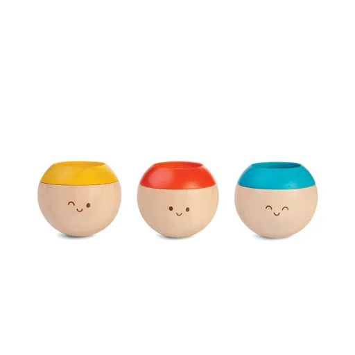 Plan Toys - Sensorisches Spielzeug - Fühlspass bunt, Holz
