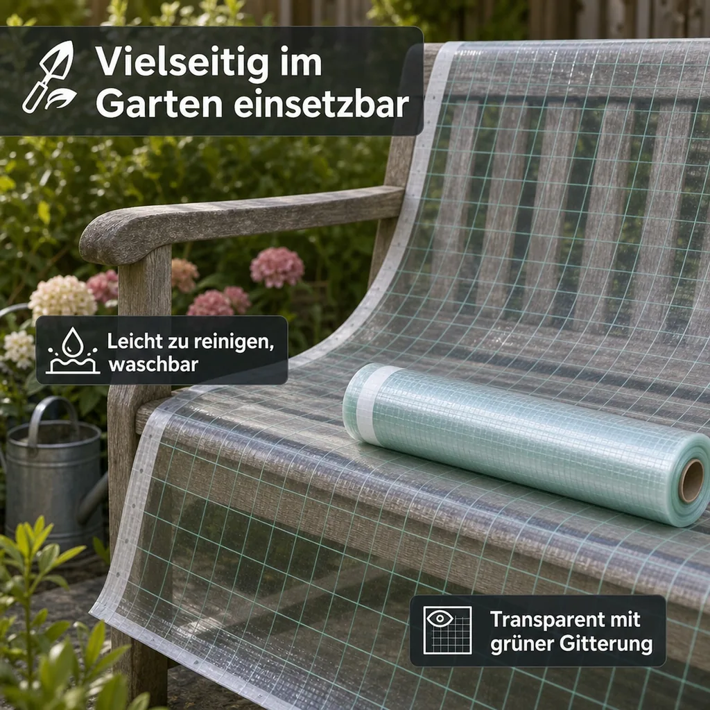 Gitterfolie m. Nagelrand 3 Breite x 16 Meter