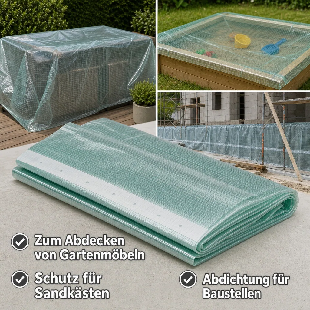 Gitterfolie m. Nagelrand 3 Breite x 16 Meter