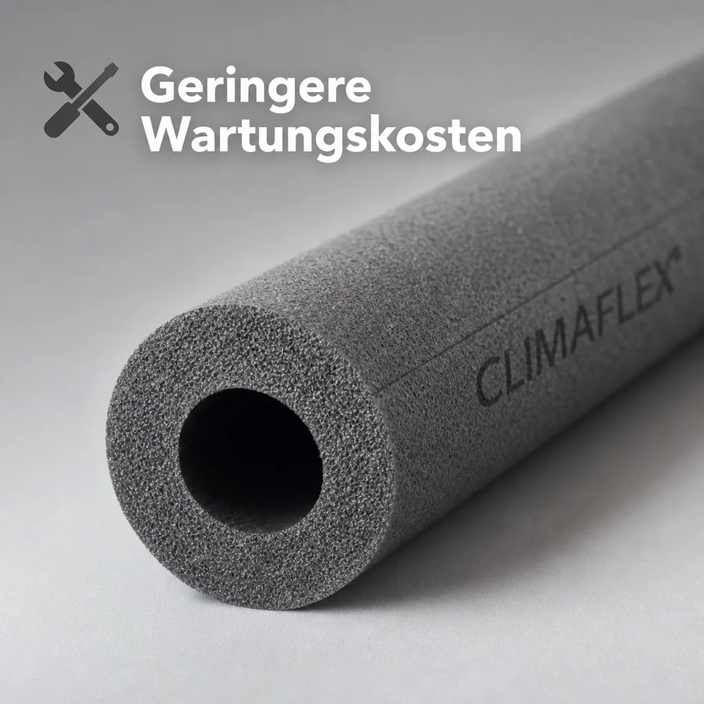 CLIMAFLEX® 2m Isolierschlauch, Rohrisolierung Ø35mm, 13mm Dämmung
