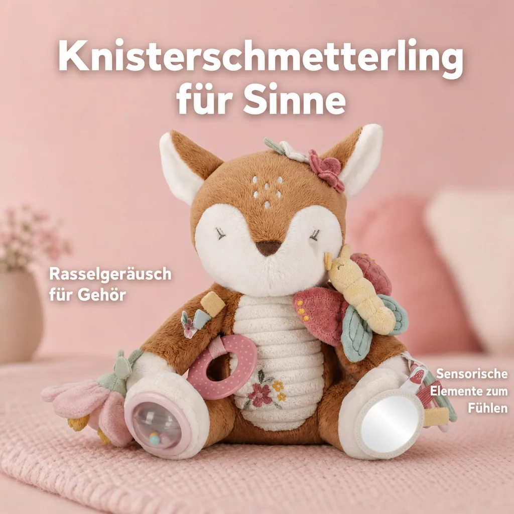 Little Dutch Kuscheltier Hirsch, Plüschtiere - Activitäten, Fairy Garden