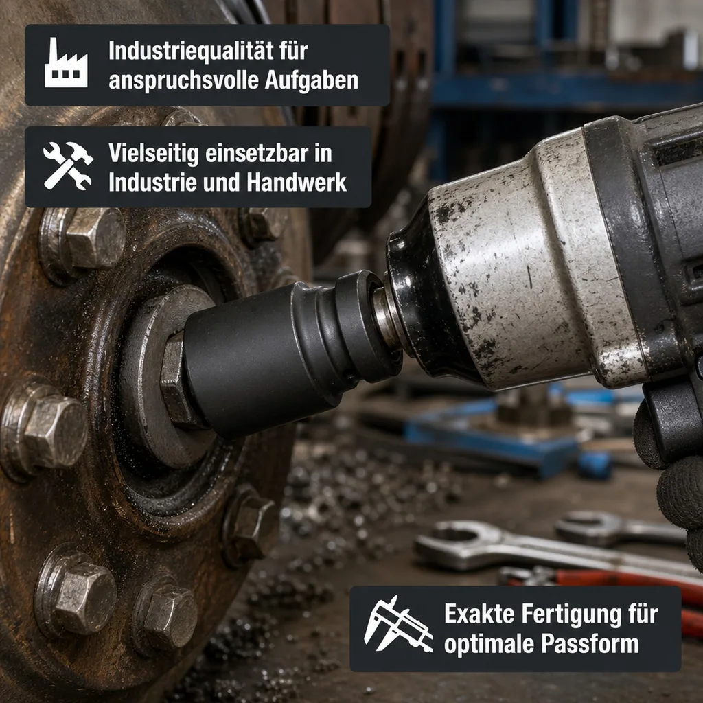 3 4 zoll Nuss, 32mm Nuss, Cr-Mo Schlagschraubernuss