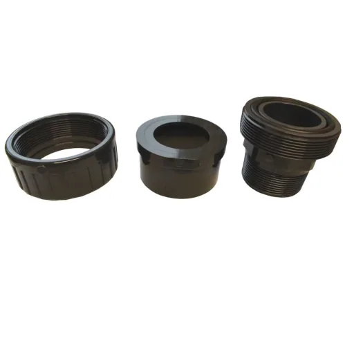PVC Fittinge, PVC-U Verschraubung Klebemuffe 40mm, Rohrverbinder