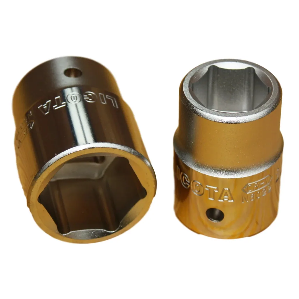 Stecknuss 1/2 Zoll, 8mm Langnuss, 77mm, CR-V, 6-Kant, Profi Qualität
