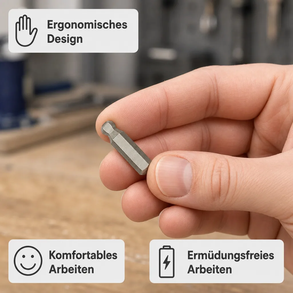 Innensechskant mit Kugelkopf, 3 mm, S2 Stahl
