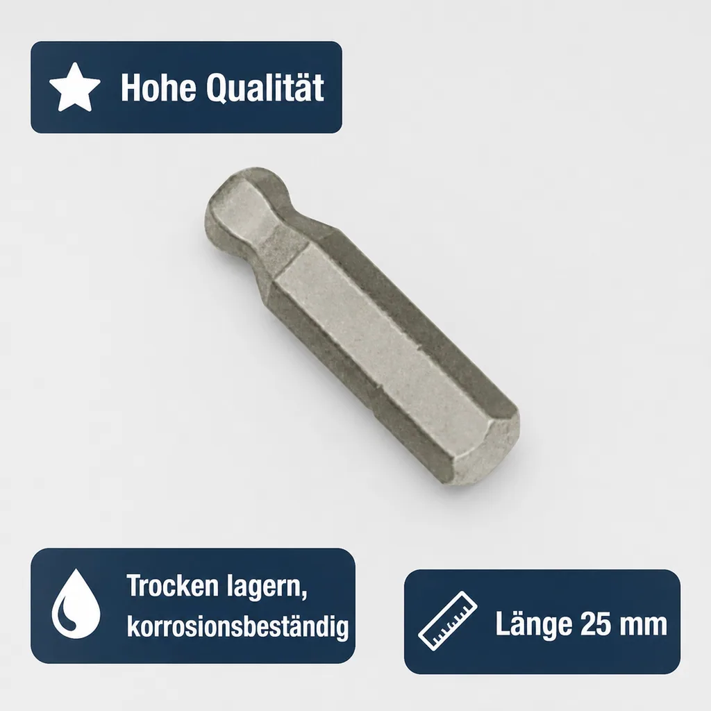 Innensechskant Kugelkopf 4mm