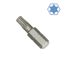 Innensechskant Bit T10, 1/4 Zoll, 30mm, S2 Stahl Bit