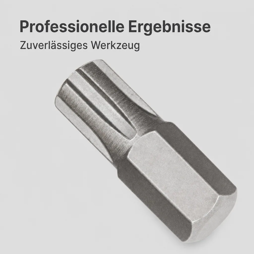 Ribe Bit, 10mm Hex Bit, Innensechskant Bit, RM12, 30mm
