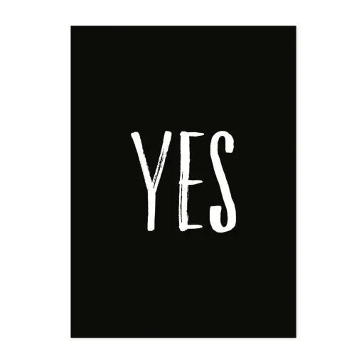 Lilipinso Postkarten-Set "YES" und Co.