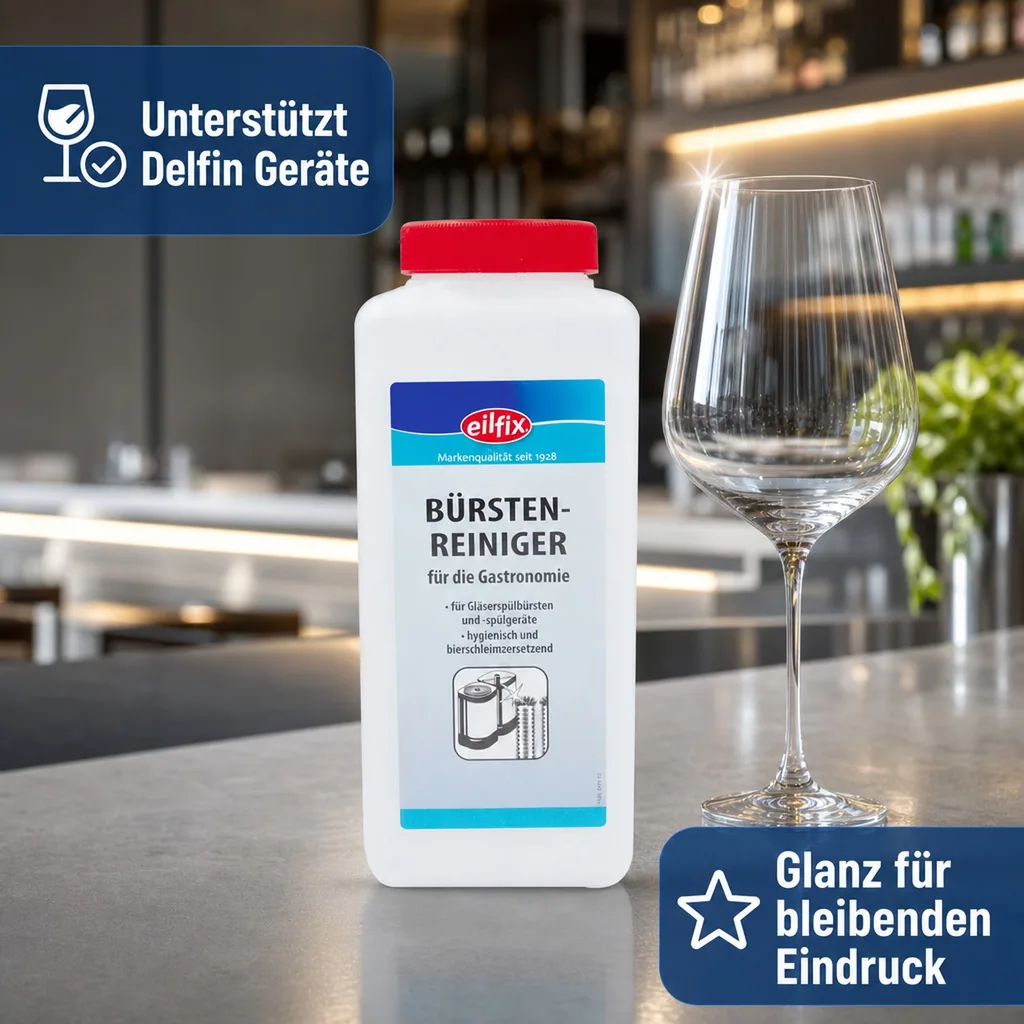 Bürstenreiniger für Gläserspülgeräte, Gläserspülbürste - 1kg