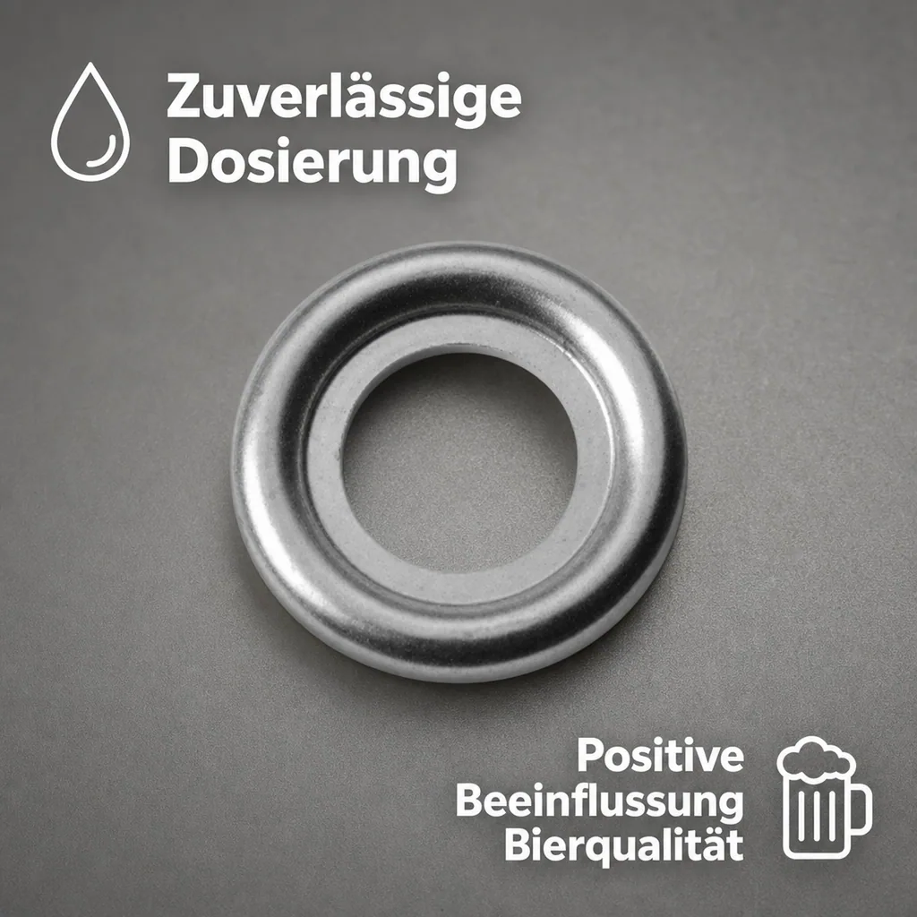 Schankhahn Rosette - Zapfhahn CNS