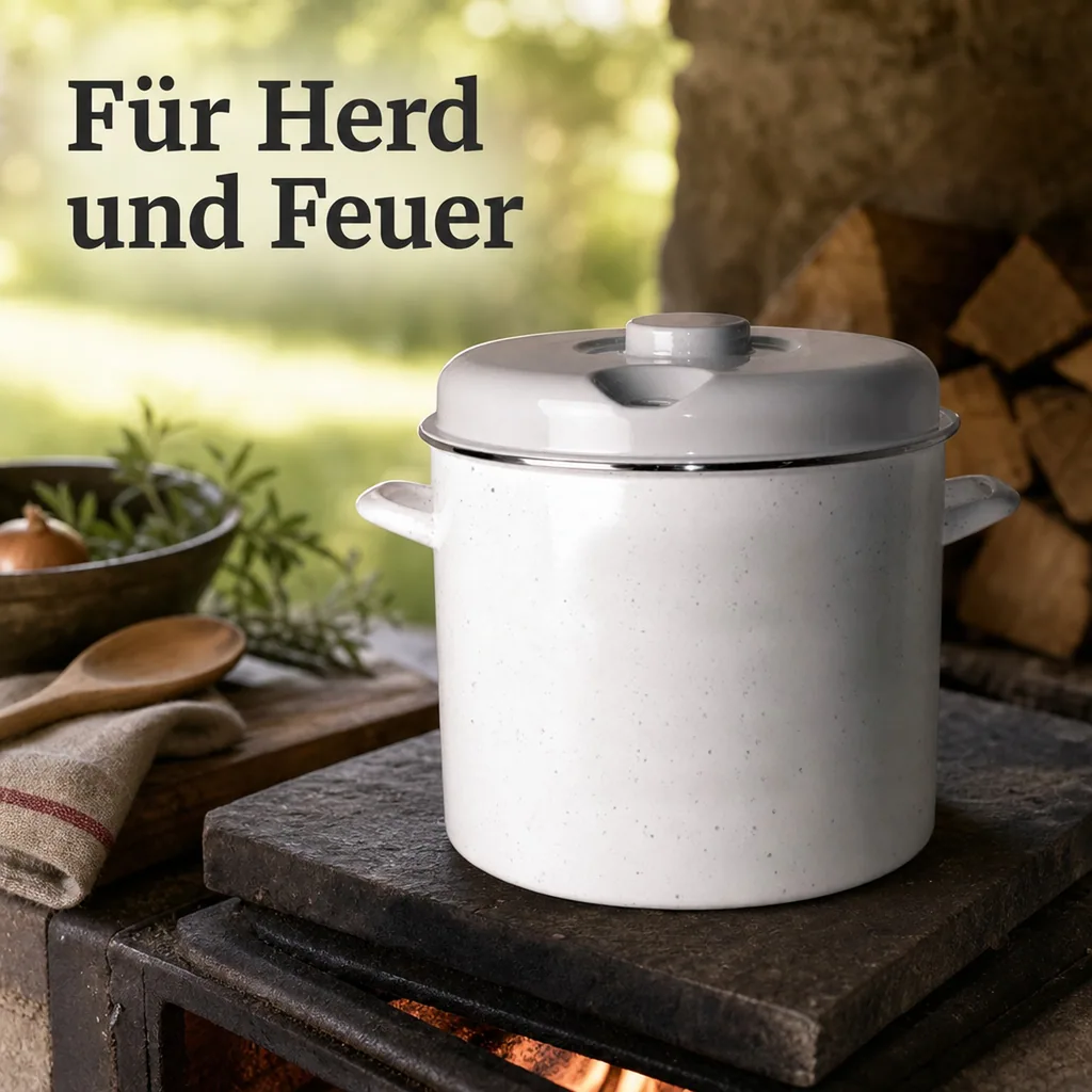 Einkochtopf EMAILE ohne Einlegerost